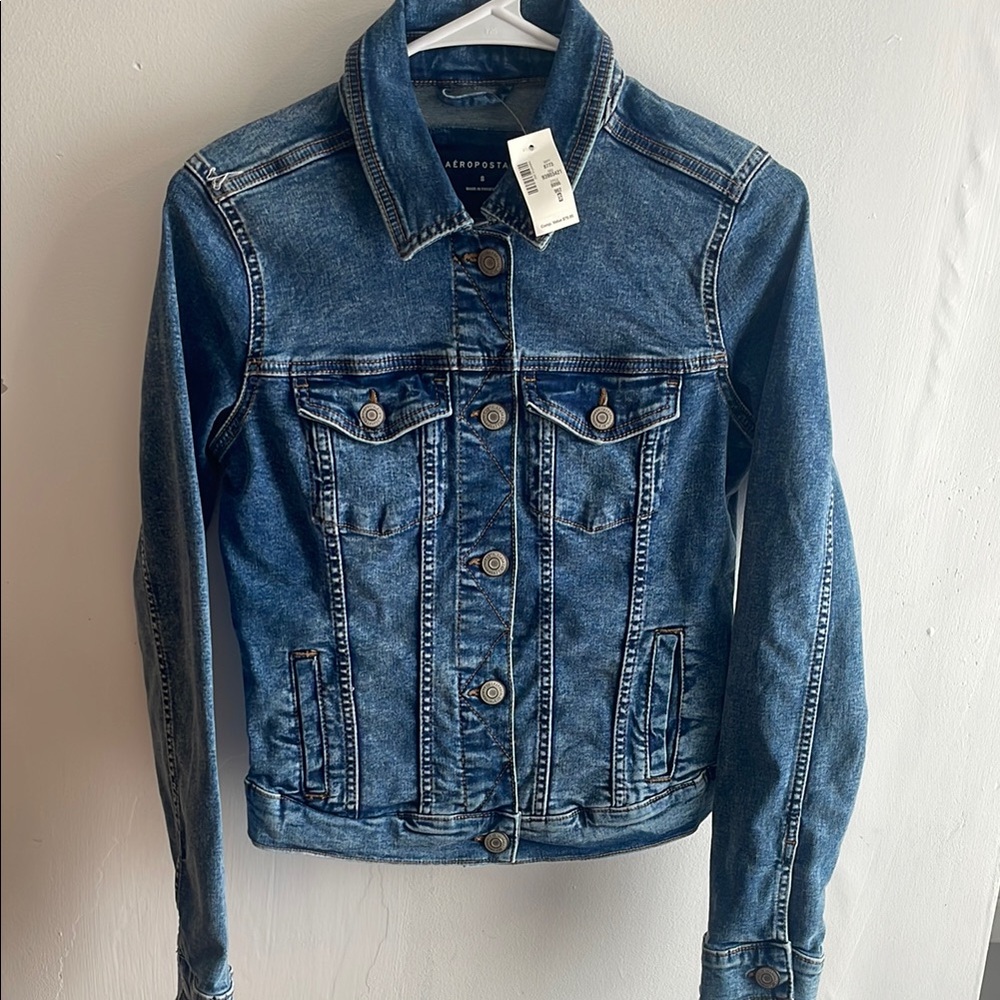 Aeropostale Blue Jean Jacket Timeless Medium Weight